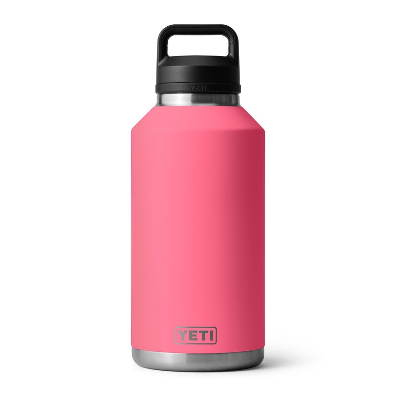 YETI Rambler 64 oz Bottle, Vacuum Insulated, Leakproof, Stainless Steel with Chug Cap, Tropical Pink - Image 1