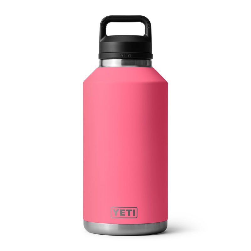 YETI Rambler 64 oz Bottle, Vacuum Insulated, Leakproof, Stainless Steel with Chug Cap, Tropical Pink - Image 3