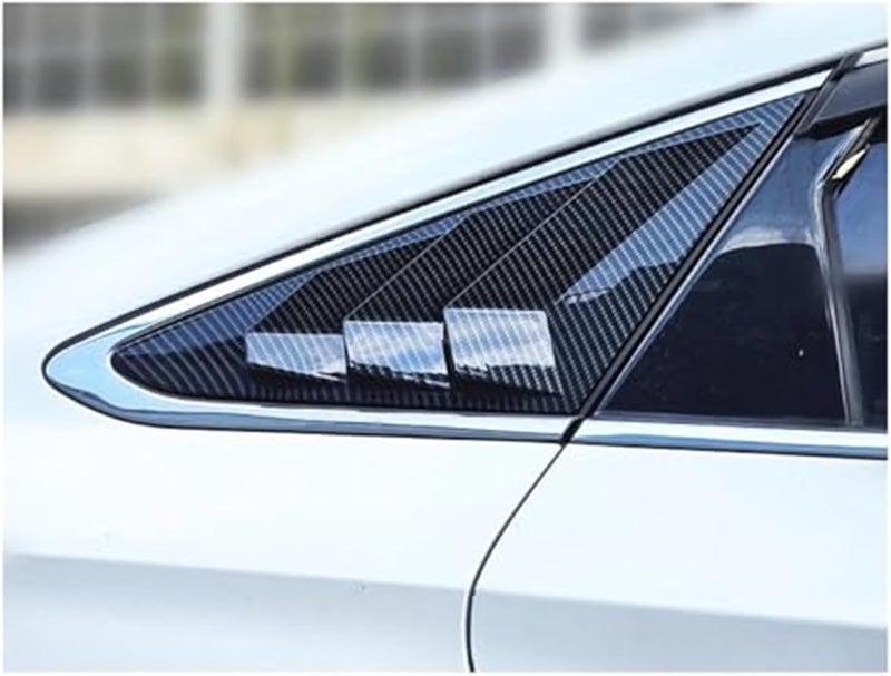 Wivplex Carbon Fiber Rear Louver Trim for Hyundai Sonata - Image 4