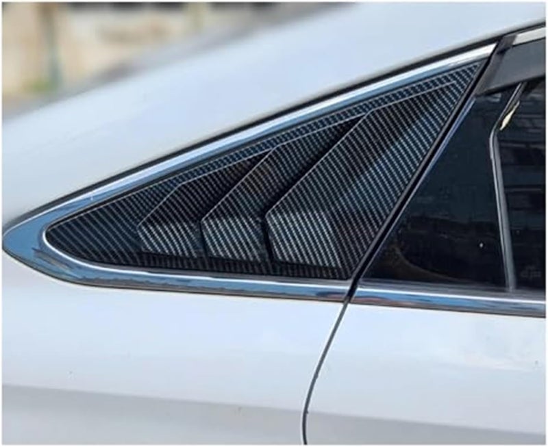 Wivplex Carbon Fiber Rear Louver Trim for Hyundai Sonata - Image 5