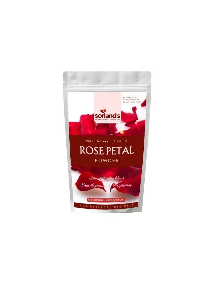 Sorland's Pure Rose Patel Powder, Skin Tone Lighting And Brightening -100 Gm