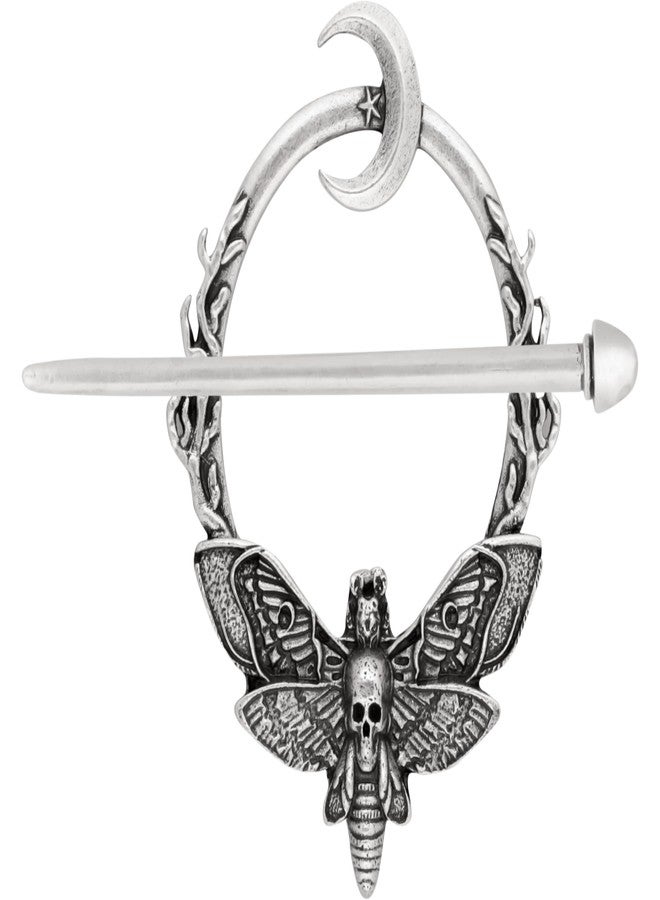 HAQUIL Crescent Moon Moth Hairpin Gothic Hairpin with Trendy Design - Image 1