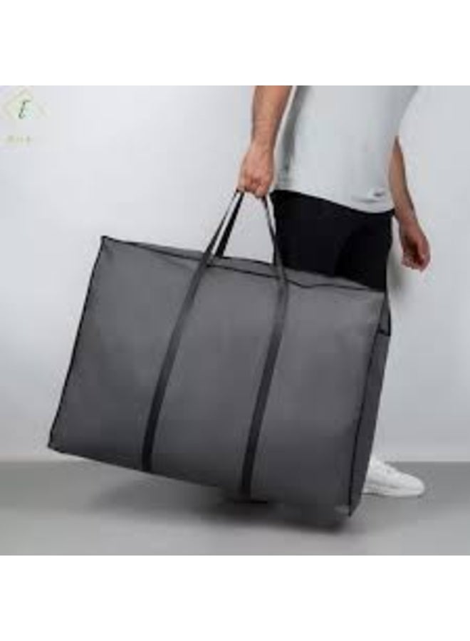 حقيبة تخزين كبيرة متعددة الاستخدامات بمقابض حمل قوية – باللون الأزرق - Image 2