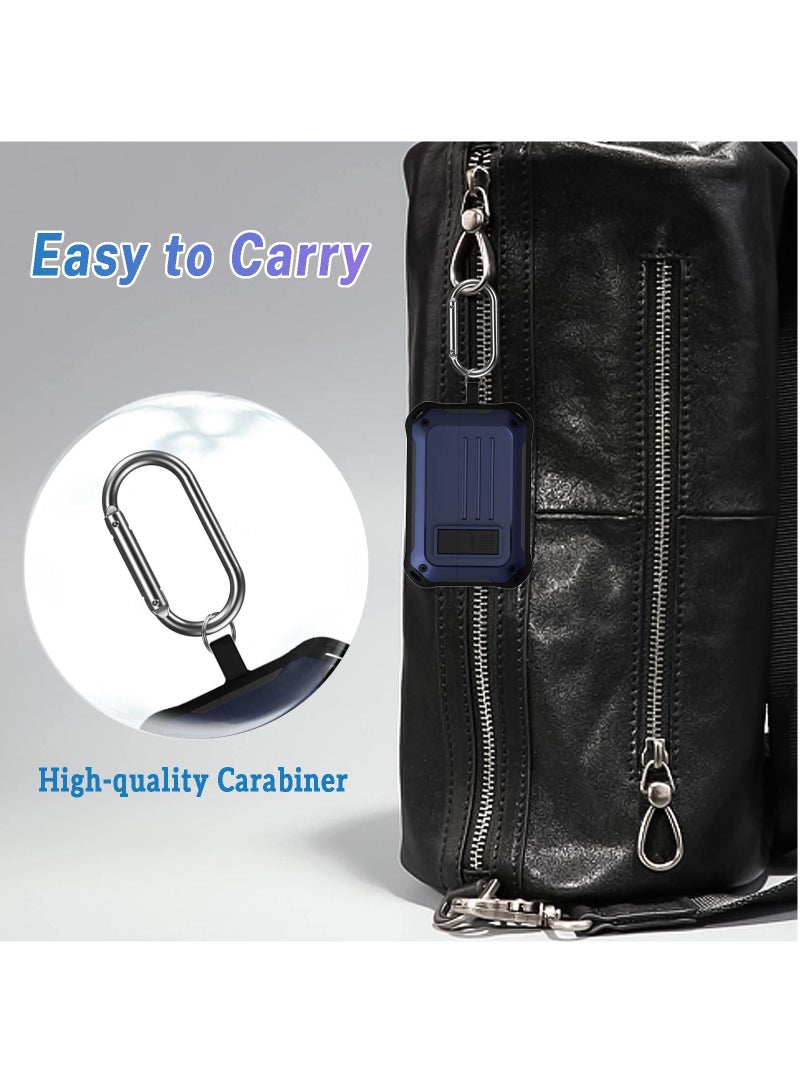 هوموسوبون غطاء واقي لسماعة أذن سوني WF-1000XM4 مع مشبك أزرق للمشي لمسافات طويلة - Image 5