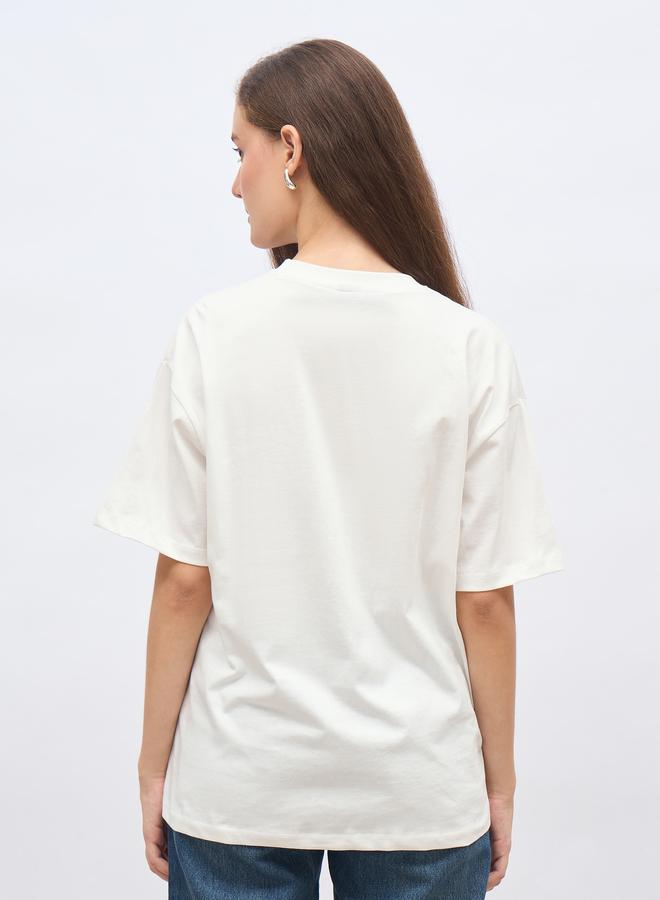 Styli Embroidered Oversized T-Shirt - Image 5