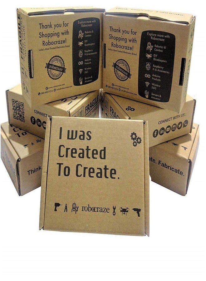 روبوكريز وحدة تخطيط القلب الكهربائي Robocraze AD8232 لقياس نبض القلب وتخطيط القلب الكهربائي، مجموعة وحدة استشعار لمراقبة تخطيط القلب الكهربائي لمشروع العلوم في الإلكترونيات الطبية الحيوية - (عبوة من 1) - Image 5