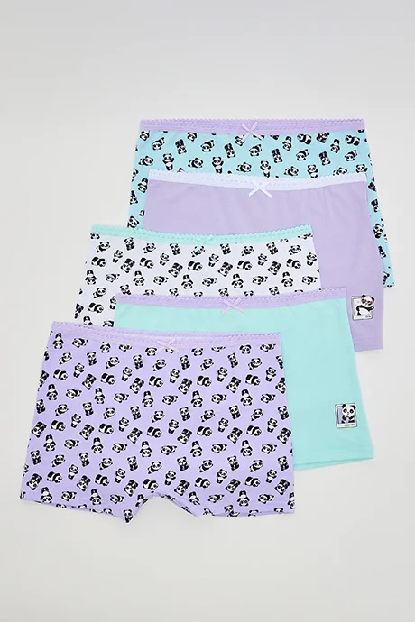 أر أند بي 5 Pack Printed Boyshorts
