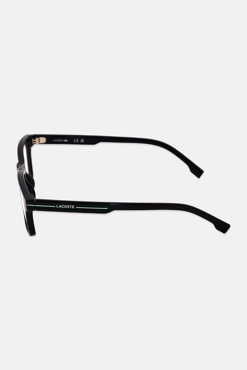 LACOSTE Men L2886 Rectangular Sunglasses, Black - Image 4
