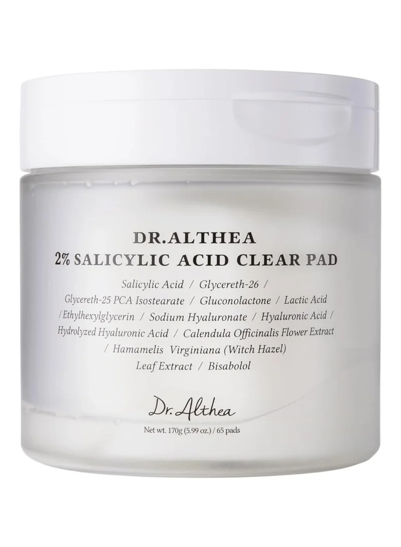 DrAlthea 2% Salicylic Acid Clear Pad