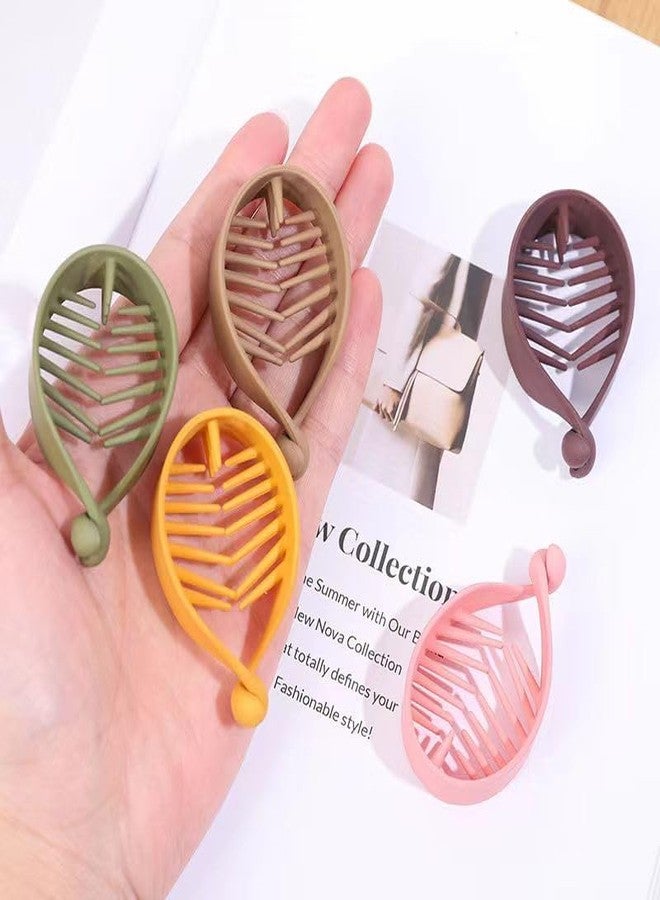 RHOSYN HAIR ACCESSORIES 6 Pieces Hair Claw Clips, Small Medium Matte Glossy Color Butterfly Barrettes For Thick Thin Long Hair, Tight Strong Grip Clutchers For Women,Girls Accessories - Image 4