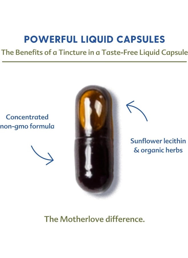 Motherlove - More Milk Moringa Fenugreek-Free Herbal Lactation Supplement, 120 Capsules - Image 1