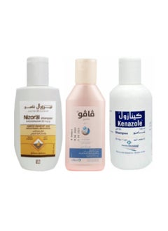 Nizoral Nizoral Shampoo 100ml + Kenazole Shampoo-100ml + Vavo Shampoo-100ml 3PCS 