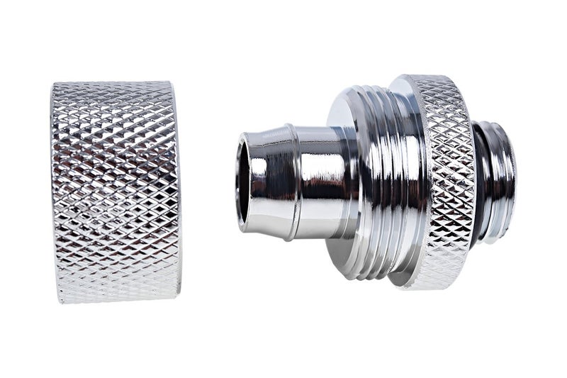 Alphacool 17233 Eiszapfen 16/10mm Compression Fitting G1/4 - Chrome Water Cooling Fittings - Image 3
