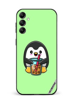 Protective Case Cover For Samsung Galaxy A14 5G/A14 Penguin Cola Design Multicolour