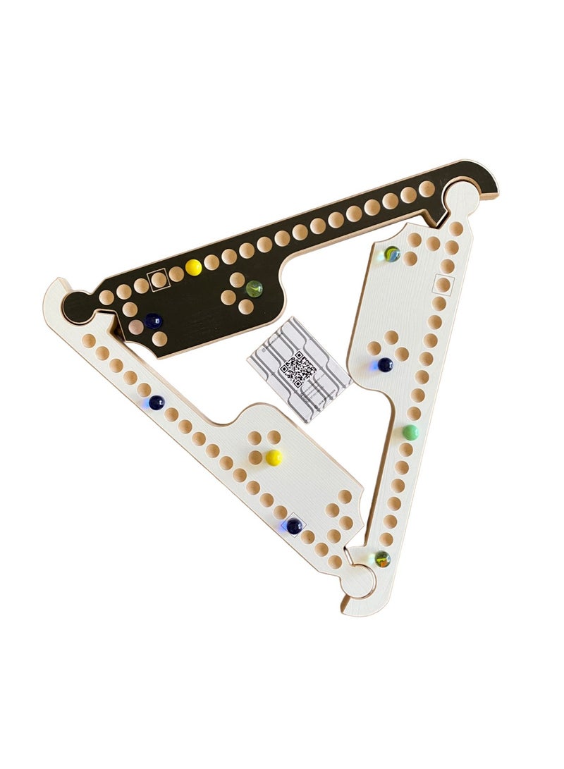 جاكارو جوكر لعبة جاكاروا للوحة لـ 3 إلى 8 لاعبين مع كرات زجاجية وبطاقات لعب. - Image 5