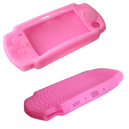 OSTENT Soft Protector Silicon Travel Carry Case Skin Cover Pouch Sleeve for Sony PSP 2000/3000 Color Pink - Image 3