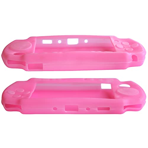 OSTENT Soft Protector Silicon Travel Carry Case Skin Cover Pouch Sleeve for Sony PSP 2000/3000 Color Pink - Image 4