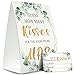 Tesedupoole Bridal Shower Game Cards Kit 1 Standing Sign 50 Guessing CardsGreenery GoldenGuess How Many Kisses for The Soon to Be MrsBridal Tribe Party RH15 - Image 3