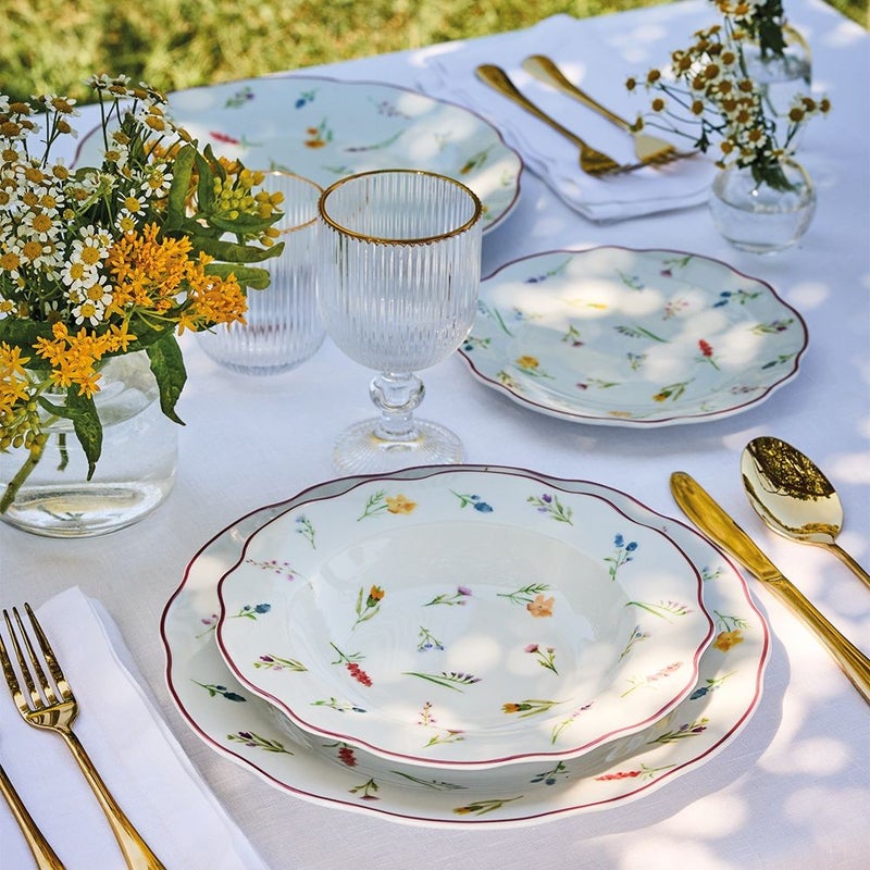 Tognana Cappettata 18-Piece Dinnerware Set – Elegant Porcelain Table Set for 6 Persons, Plates & Bowls, Modern Dining & Kitchen Tableware - Image 3