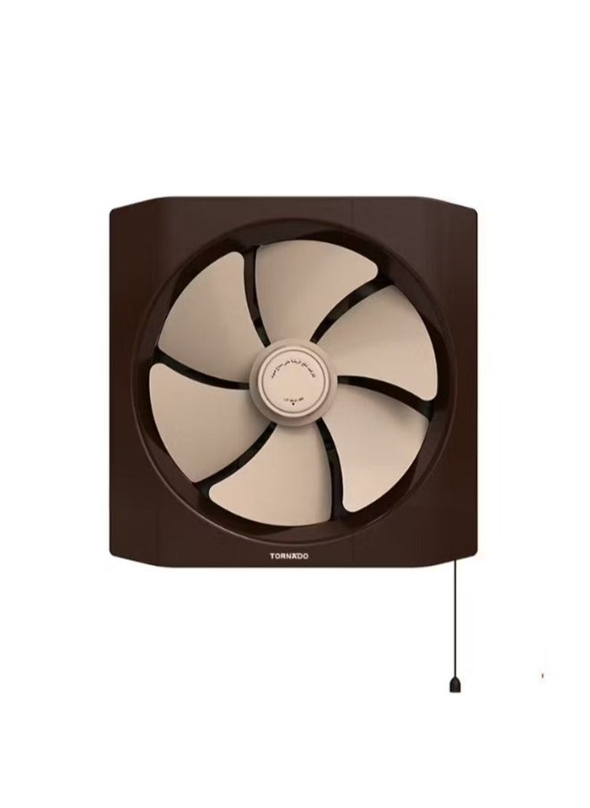 تورنيدو شفاط مطبخ 20 سم كريمي × بني TVH-20CN 