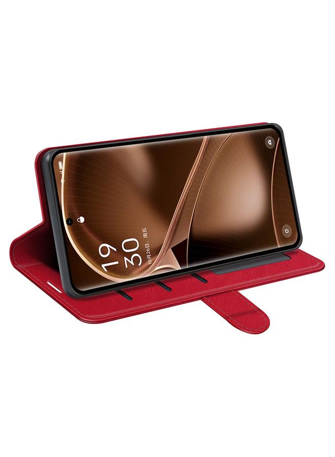 اس-توب جراب هاتف OPPO Find X6 Pro R64 بتصميم أفقي من الجلد - Image 5