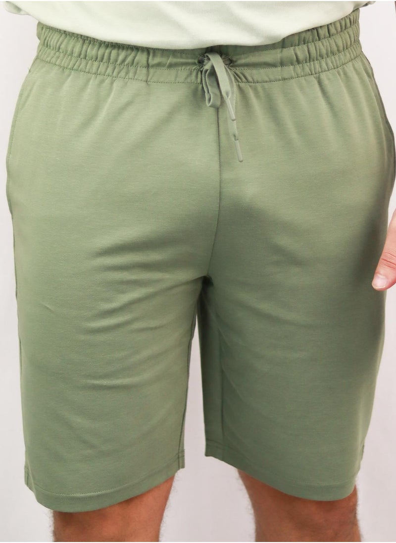 GIORDANO Men's Shorts Green  - Image 1