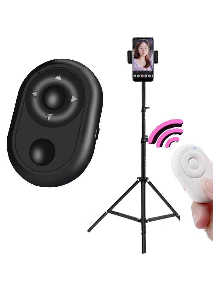 NIBEMINENT Mobile Phone Bluetooth Remote Control Android Ios Universal Selfie Video Web Page Turning Artifact - Image 1