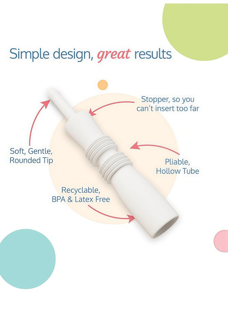 فريدا بيبي مخفف الردة والكوليك لرضع Windi Baby | 10 قطع | موصى به أطباء الأطفال | طبيعي وبدون BPA | تخفيف فوري للمولودين والأولاد الصغار | ناعم وسهل الاستعمال - Image 4