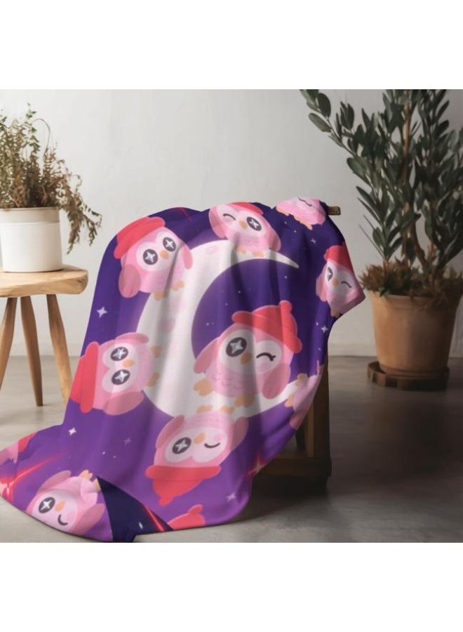 general Wisdom Fairy (latest) flannel thin blanket (warm and comfortable, suitable for sleep, game use, dust and sandproof) 150cm*200cm - 73 - Image 3