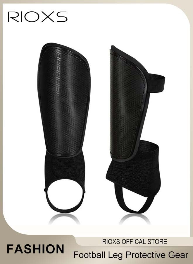 RIOXS Thickened Football Leg Guards Adult Kids Protective Equipment Professional Training Game Protective Gear for MMA Boxing Football - Image 1