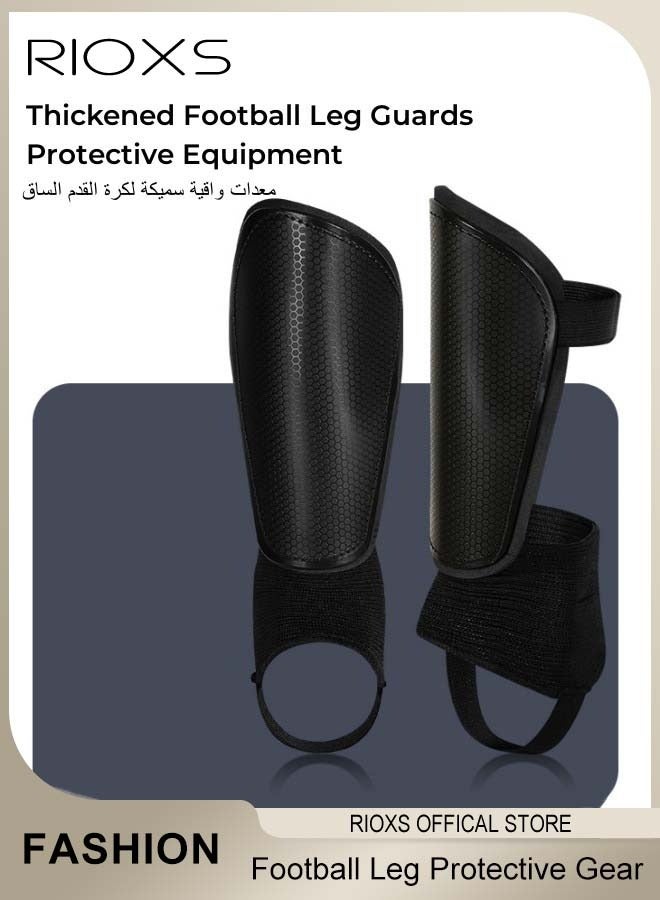 RIOXS Thickened Football Leg Guards Adult Kids Protective Equipment Professional Training Game Protective Gear for MMA Boxing Football - Image 2