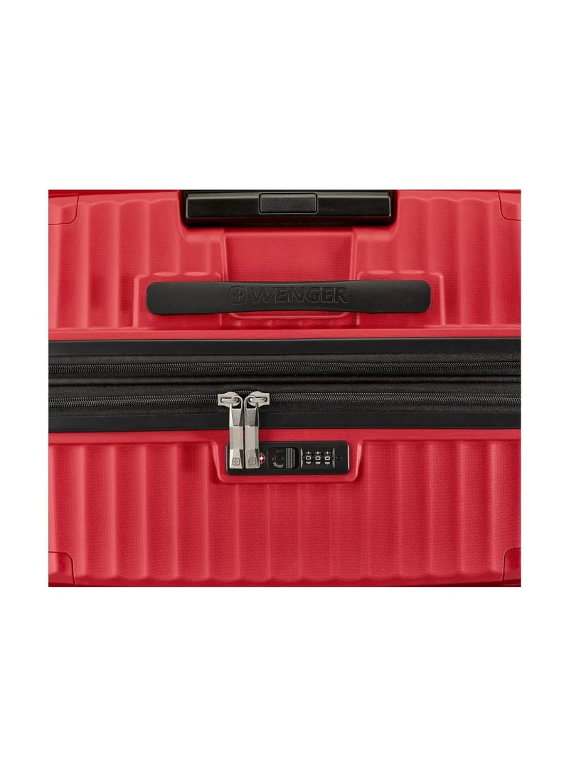 Wenger Optimo Hardside Expandable 84cm Check-In Luggage Trolley Red- 653317