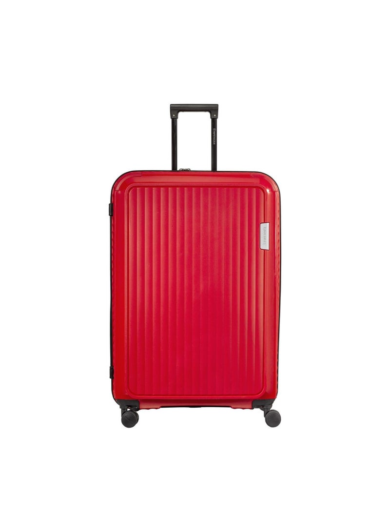 Wenger Optimo Hardside Expandable 84cm Check-In Luggage Trolley Red- 653317 - Image 1