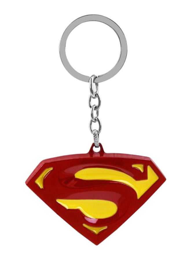 NIBEMINENT Classic Superman Logo Keychain - Image 1