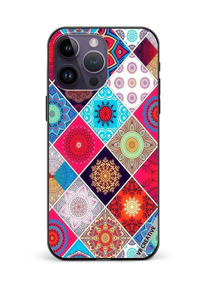 VR CREATIVE Protective Case Cover For Apple iPhone 16 Pro Max Multicolur Design Multicolour