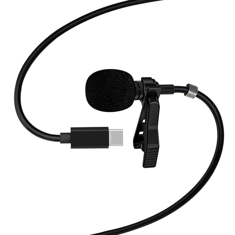 Humble® HB-C01 Lavalier Lapel Condenser Mic for Android, USB Type C Microphone for YouTube Vlogging Facebook Interview Livestream Video Recording and All(1.5 Meter) - Image 4