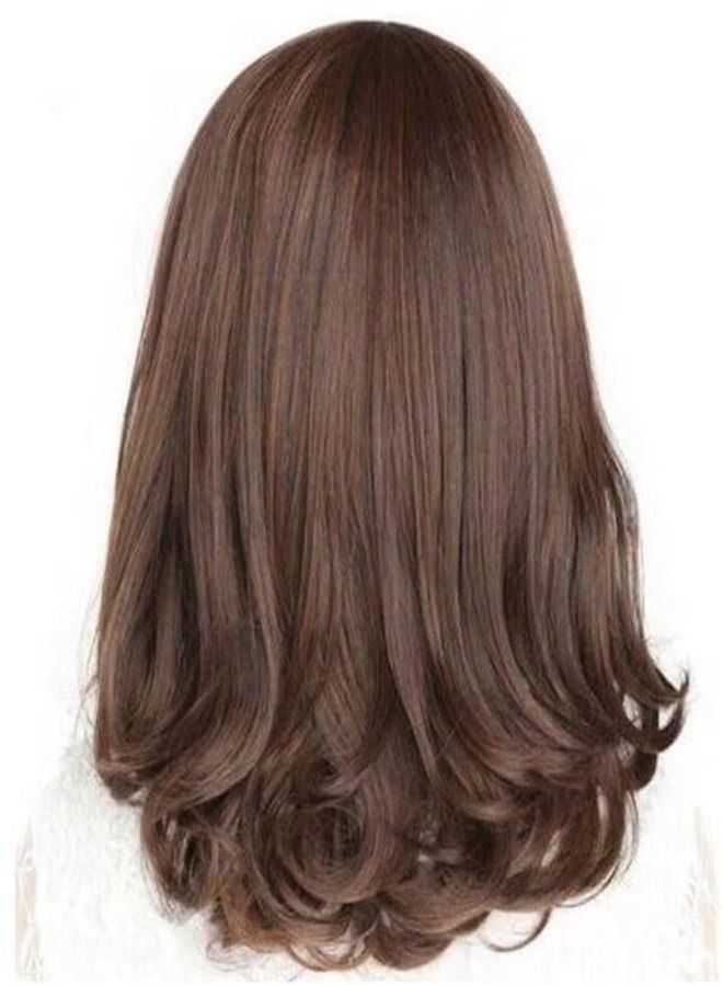Generic Short Stylish Hair Wig Brown  - Image 1