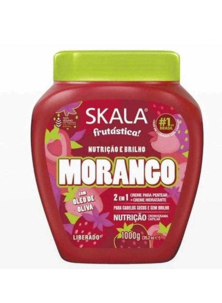 Scala Frutastica Hair Cream with Strawberry Extract and Olive Oil