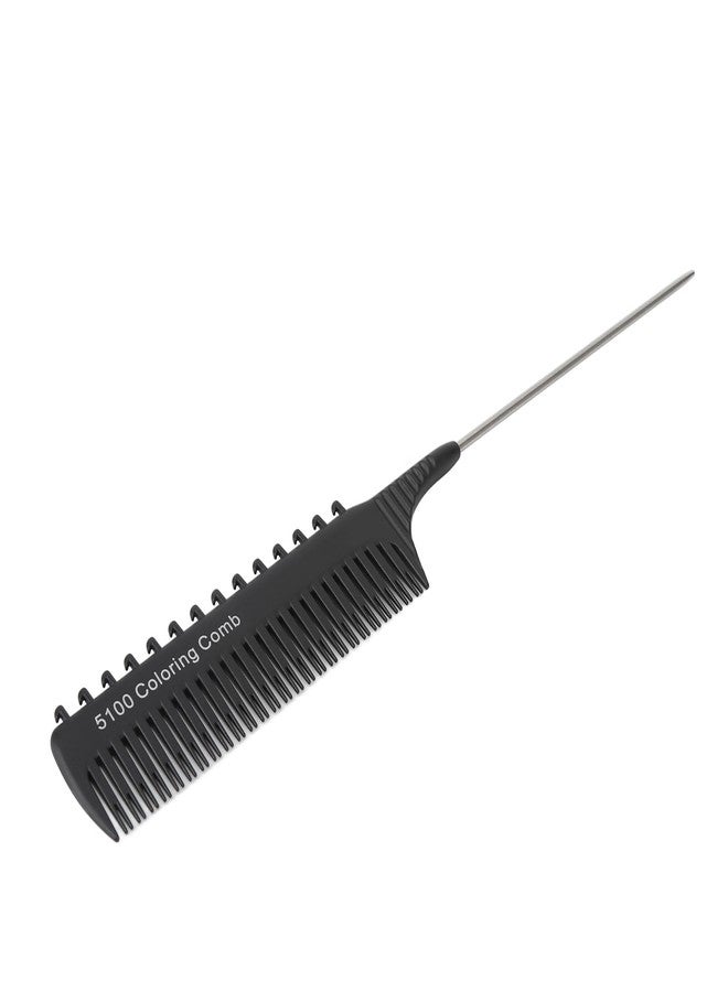 BusoTh Teasing Foiling Combs, Lightweight Highlighting Clip Comb for Unisex (Black) - Image 4