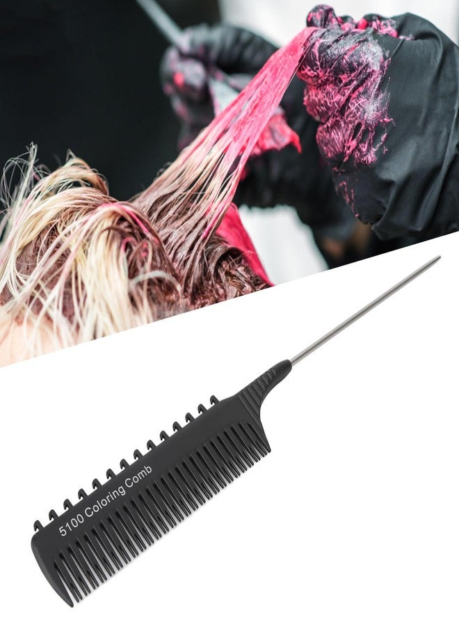 BusoTh Teasing Foiling Combs, Lightweight Highlighting Clip Comb for Unisex (Black) - Image 2