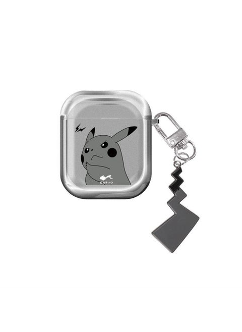 Japanese Cartoon Lightning Pickup Airpods4 Generation Protective Cover For 2/3 Generation Pro2 For Apple Bluetooth Earphone Case-Color:Matte Gray Pickup + Pendant-Applicable Model:Airpods 3 Generation