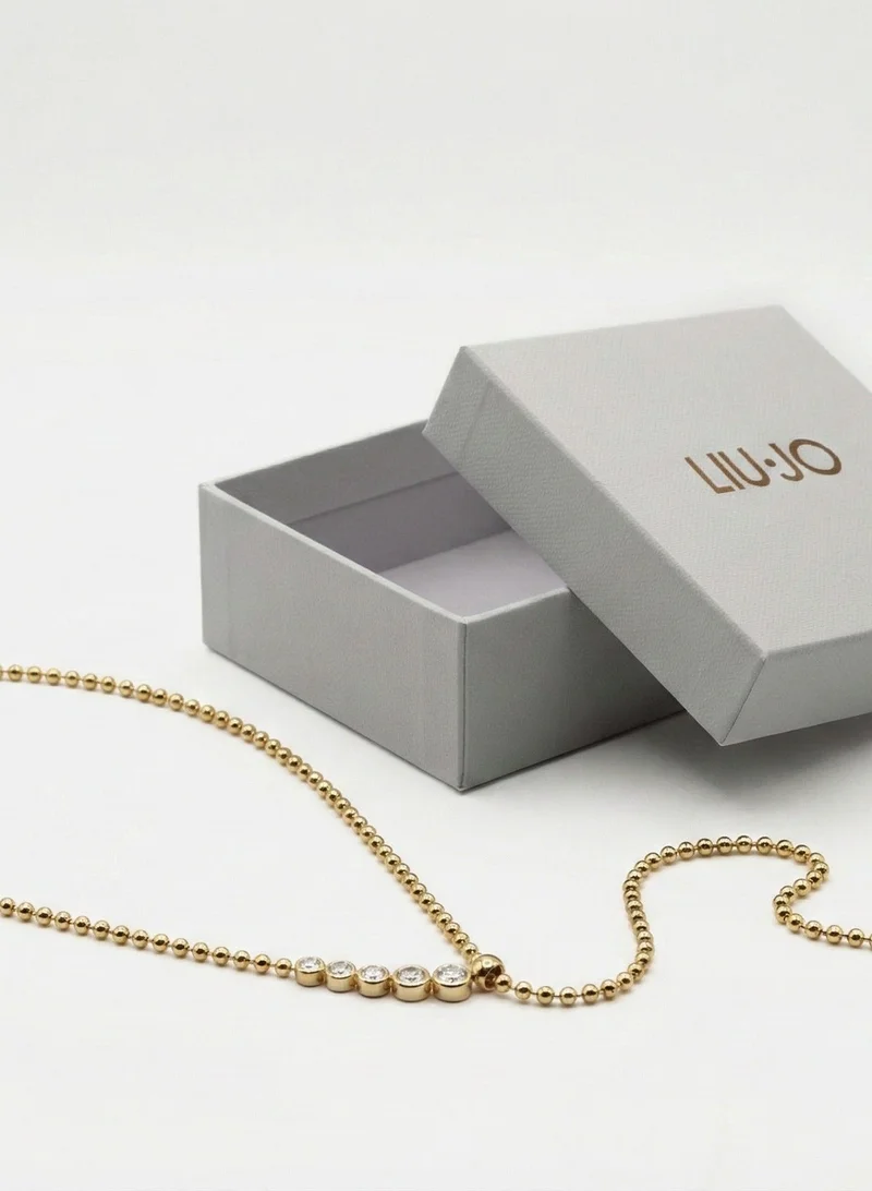 Liu Jo  Liu Jo Delicate Gold Necklace for Women | Best Price UAE