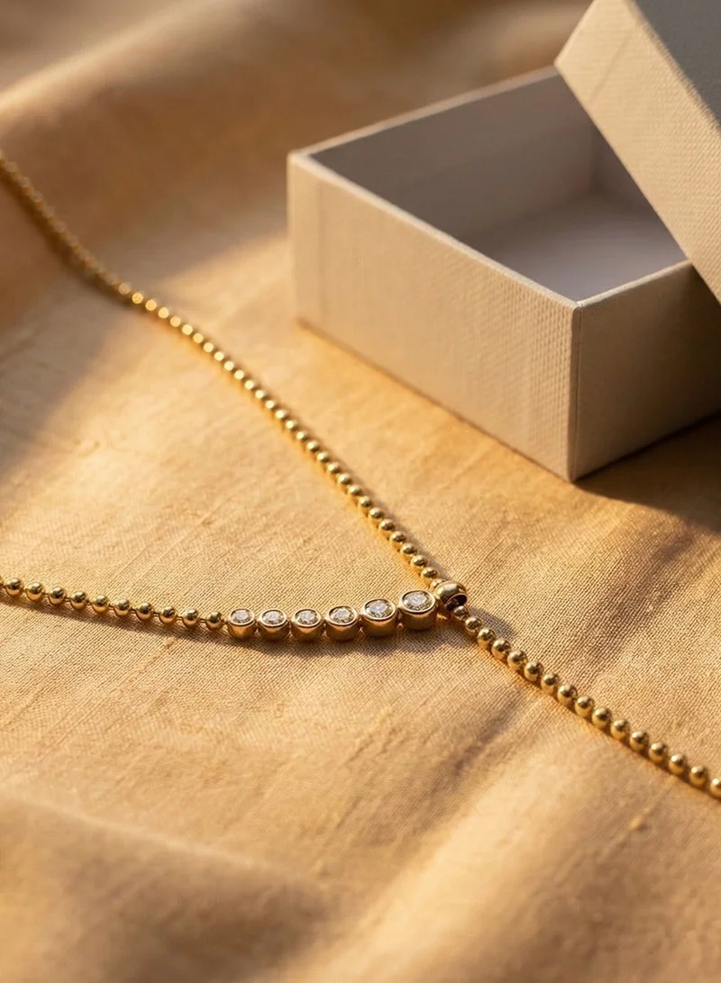 Liu Jo  Liu Jo Delicate Gold Necklace for Women | Best Price UAE