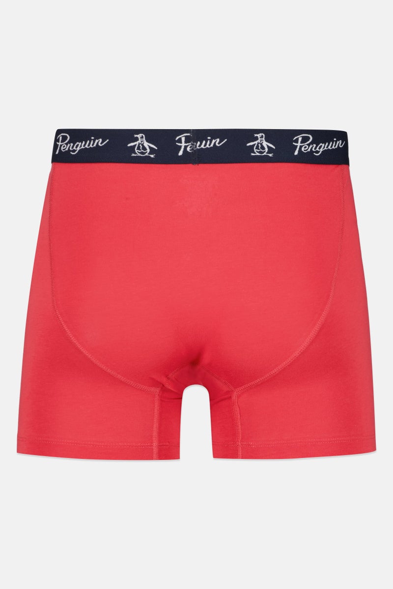Original Penguin Men 4 Pieces Brand Logo Boxer Briefs, Multicolor - Image 2