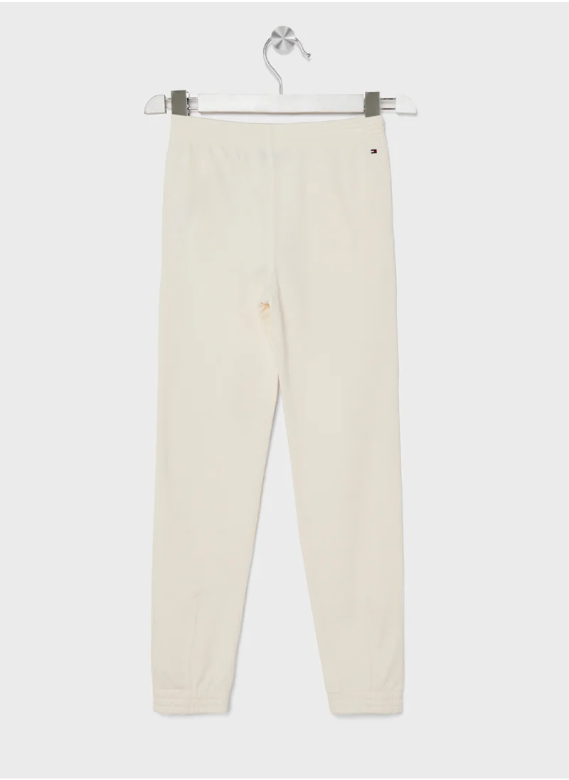 TOMMY HILFIGER Youth Logo Cuffed Sweatpants