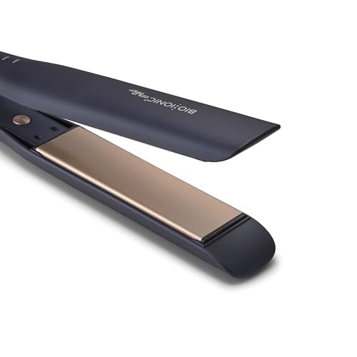 Bio Ionic GoldPro 1.5" Hair Straightener, Blue, Moisturizing Heat Technology & 24K Gold MX, Hair Straightening Iron for Sleek Styles & Flat Iron Curls, 40% Longer Plates, Adjustable Heat - Image 5
