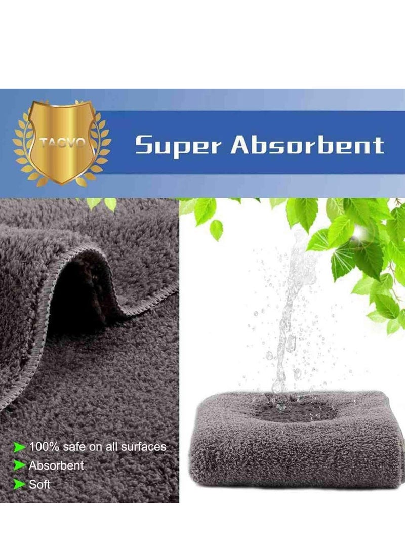 SYOSI 2 Pack Car Wash Mitt Scratch-Free Chenille Microfiber Double Sided Washing Mitts Dual Sided Cleaning Gloves for Dirt  Bugs Sponge Cloths for Cars Home Furniture Trucks Boats  - Image 4