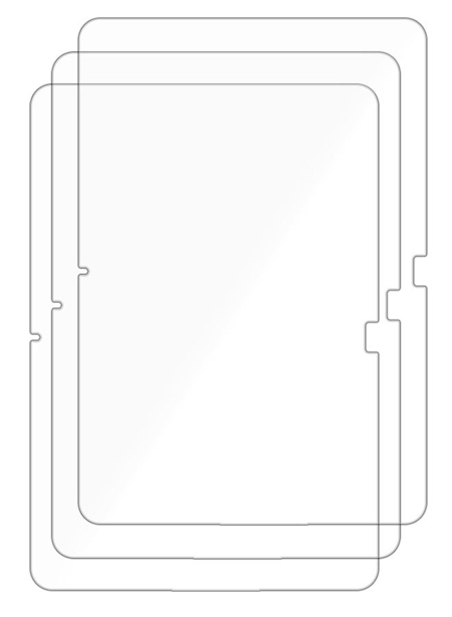 CATANES 3 Packs For Huawei MediaPad M5 Lite Tablet Screen Protector Anti-Glare 9H Hardness Tempered Glass Scratch Resistant HD Display Screen Protector - Image 2