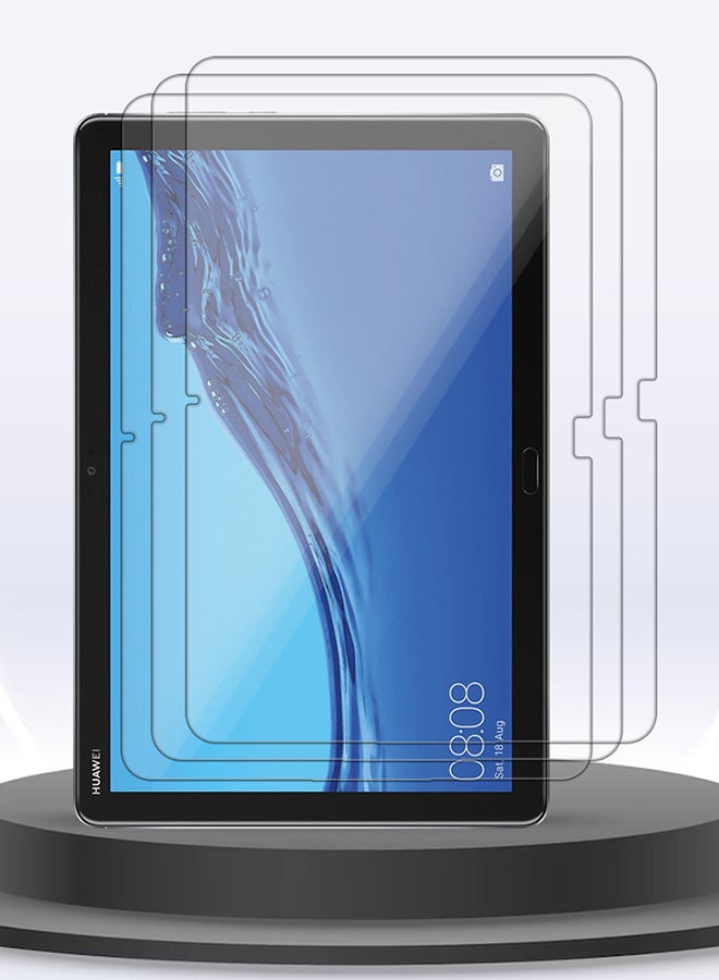 CATANES 3 Packs For Huawei MediaPad M5 Lite Tablet Screen Protector Anti-Glare 9H Hardness Tempered Glass Scratch Resistant HD Display Screen Protector - Image 3