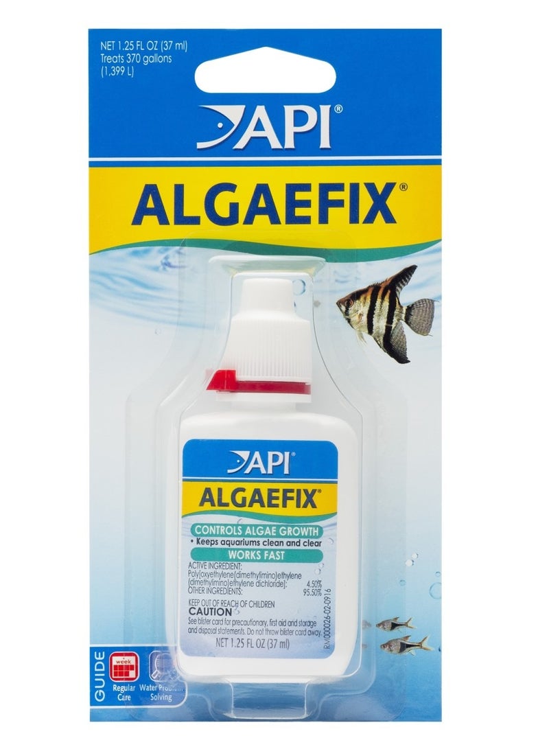 API AlgaeFix 1.25 oz – Effective Algae Remover, Safe for Fish & Plants